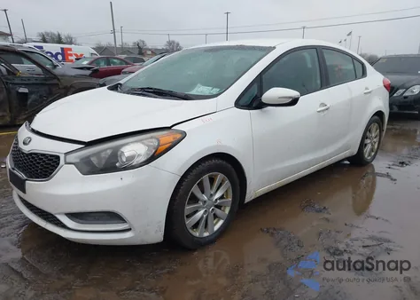 2015 Kia Forte Lx from USA, damaged, VIN KNAFX4A68F5416113